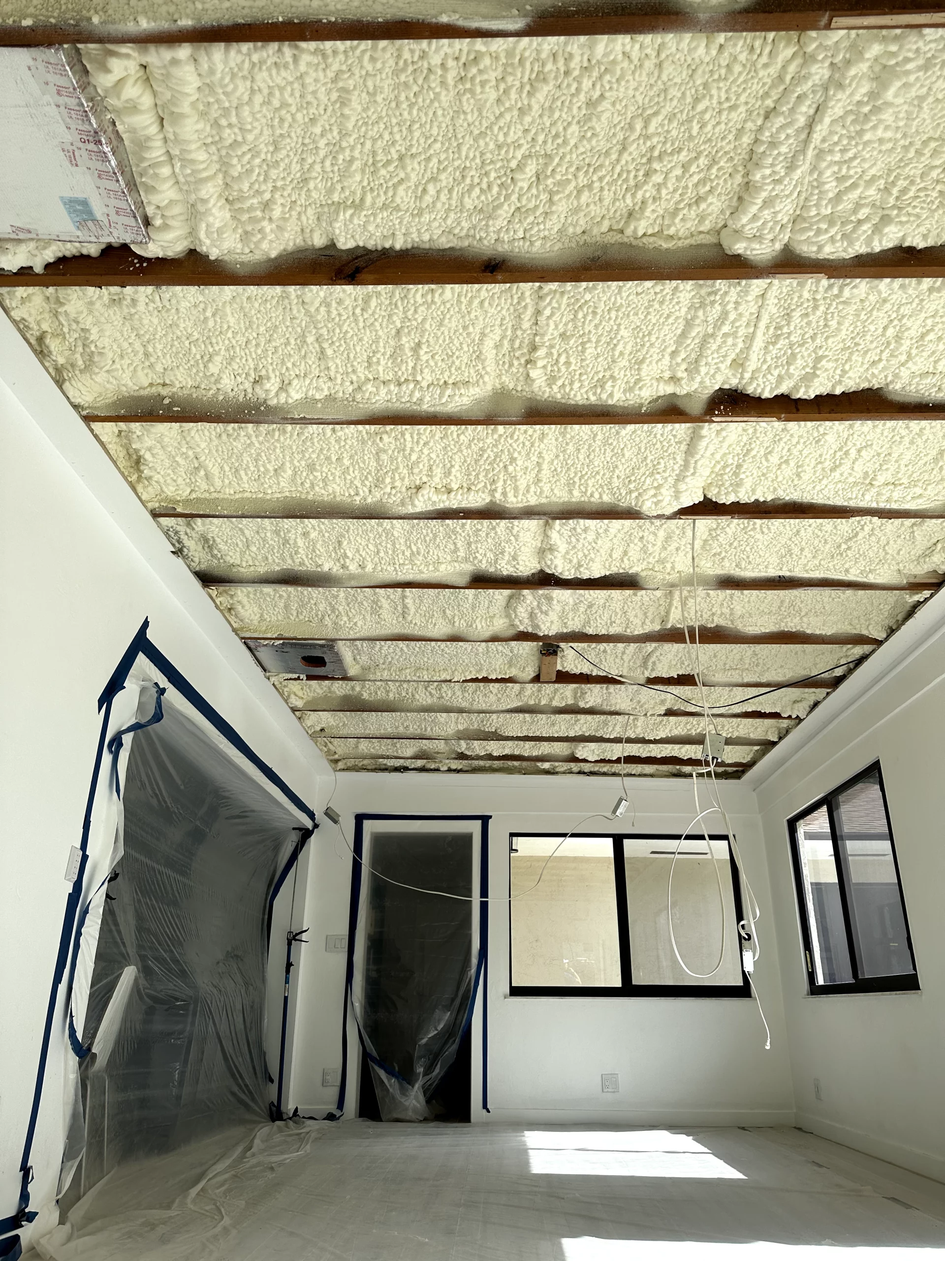 Your guide to why open-cell spray foam insulation adheres to most surfaces